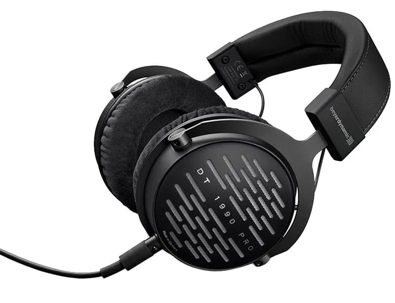 Side view of the Beyerdynamic DT 1990 Pro headphones.