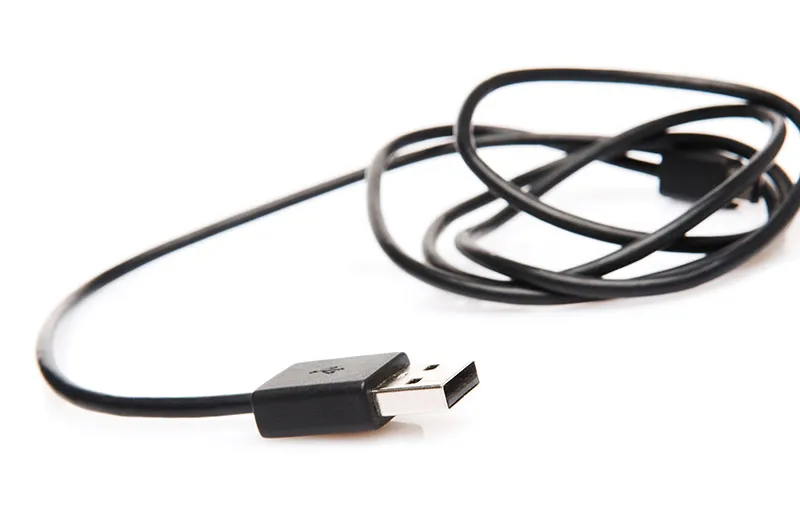 A picture of a USB cable.