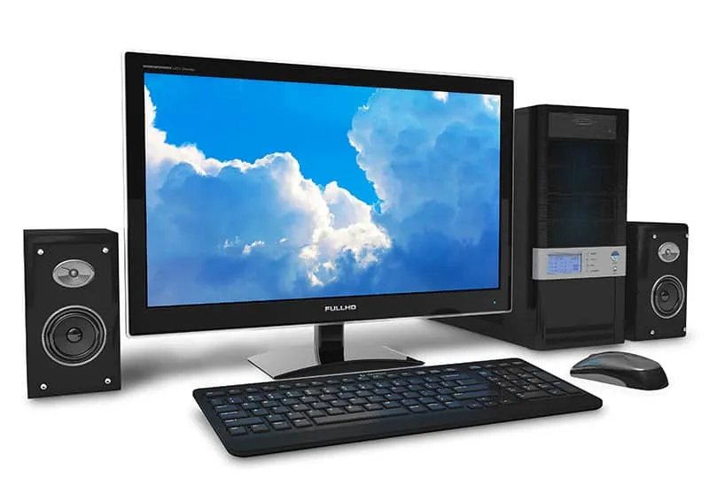 Picture of a desktop PC.