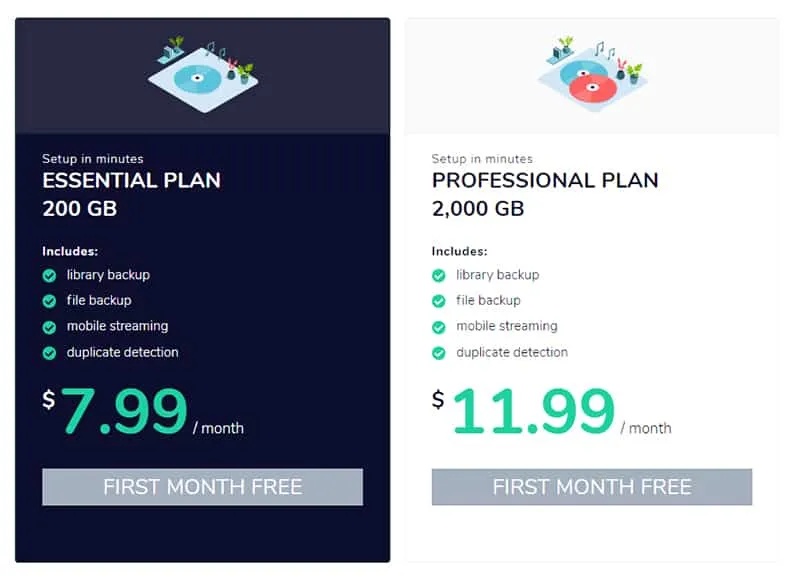 My DJ Cloud Pricing.