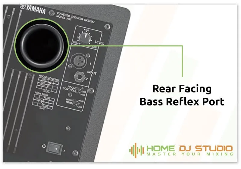 Rear Ported Studio Monitor.