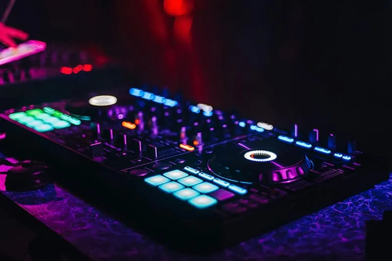 Pioneer controller in a club environment.