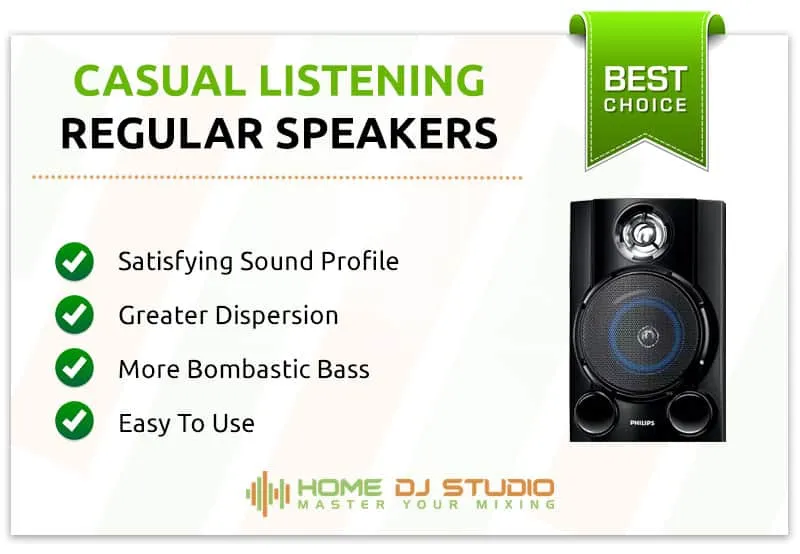 Studio Monitors Vs. Speakers For Casual Listening