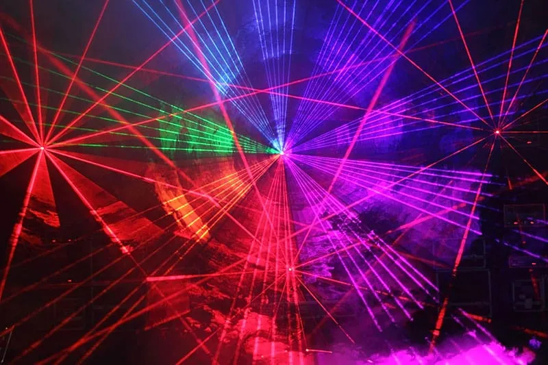 Laser light show