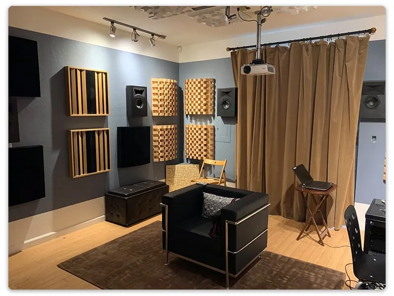 Audiophile Room Treatment.