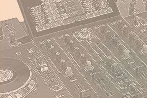 Best DJ Controller With Screens Background